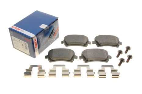 Комплект гальмівних колодок SKODA SUPERB, SEAT EXEO, AUDI A3, BOSCH (0986494595)