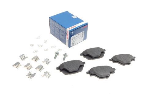 Комплект тормозных колодок OPEL ASTRA, CITROËN C5, PEUGEOT 508, BOSCH (0986494805)