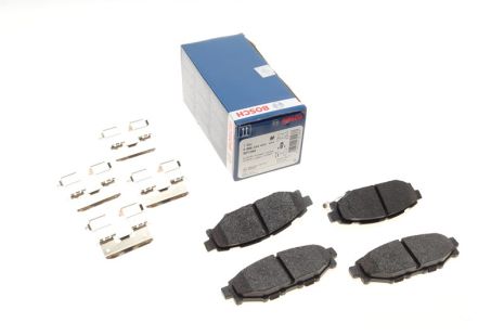 Комплект тормозных колодок TOYOTA GT, SUBARU IMPREZA, SUBARU LEGACY, BOSCH (0986494444)