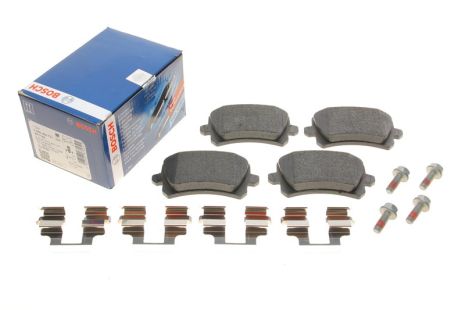 Комплект тормозных колодок SEAT ALHAMBRA, VW PASSAT, AUDI Q3, BOSCH (0986494731)