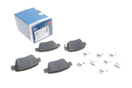 Комплект гальмівних колодок TOYOTA COROLLA, TOYOTA AVENSIS, BOSCH (0986424798) передній