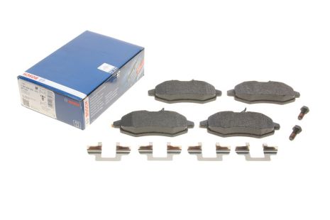 Комплект гальмівних колодок CITROËN C2, CITROËN C3, BOSCH (0986494262)