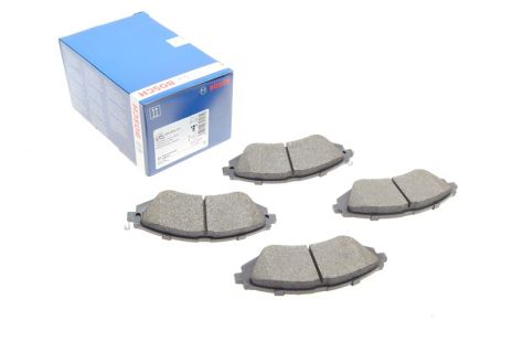 Комплект тормозных колодок CHEVROLET AVEO, DAEWOO NUBIRA, DAEWOO LEGANZA, BOSCH (0986424474)