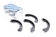 Гальмівні колодки для SUBARU JUSTY, SUZUKI LIANA, DAIHATSU CHARADE, BOSCH (0986487436)