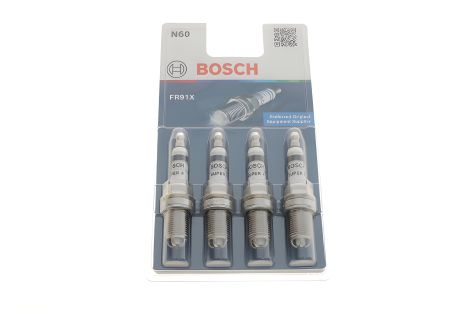 Запалювання свічки BOSCH (0242222804),(к-т 4 шт)