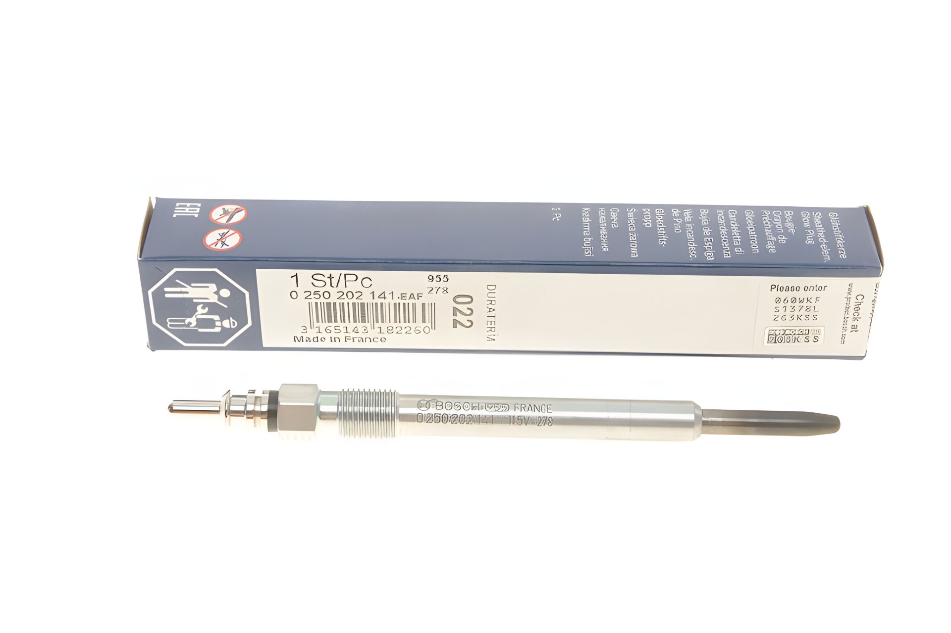 Свеча накаливания для UAZ HUNTER, MERCEDES-BENZ E-CLASS, MERCEDES-BENZ C-CLASS, BOSCH (0250202141) Свеча накаливания для UAZ HUNTER, MERCEDES-BENZ E-CLASS, MERCEDES-BENZ C-CLASS, BOSCH (0250202141)