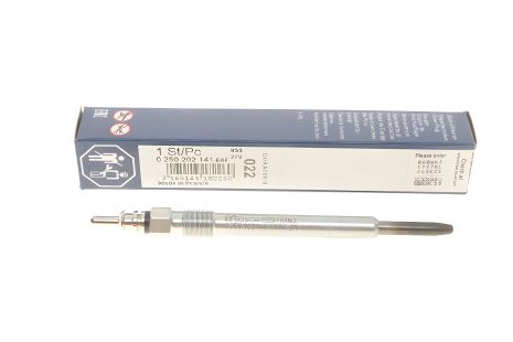 Свеча накаливания для UAZ HUNTER, MERCEDES-BENZ E-CLASS, MERCEDES-BENZ C-CLASS, BOSCH (0250202141)