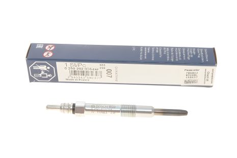 Свеча накаливания для SAAB 9-3, OPEL ZAFIRA, FIAT MULTIPLA, BOSCH (0250202036)