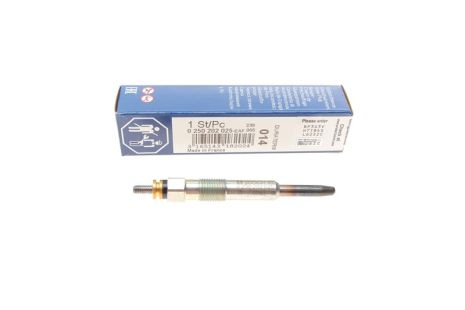 Свічка розжарювання LAND ROVER, VOLVO V40, HONDA ACCORD, BOSCH (0250202025)