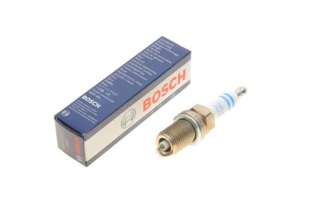 Свеча зажигания VW BEETLE, FIAT DUCATO, MITSUBISHI LANCER, FR6KPP DOUBLE PLATINUM, BOSCH (0242240627)