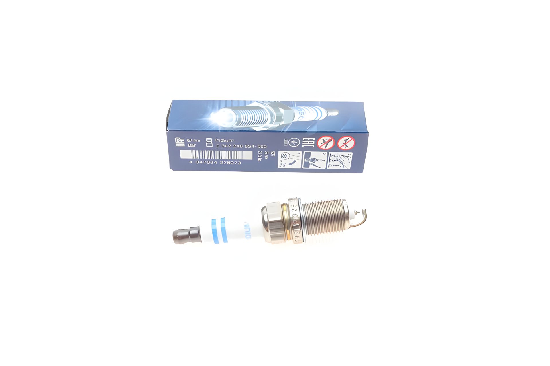 Запальна свічка DAEWOO LACETTI, DODGE RAM, CHEVROLET CRUZE, FR6LI332S IRIDIUM BOSCH (0242240654) Запальна свічка DAEWOO LACETTI, DODGE RAM, CHEVROLET CRUZE, FR6LI332S IRIDIUM BOSCH (0242240654)