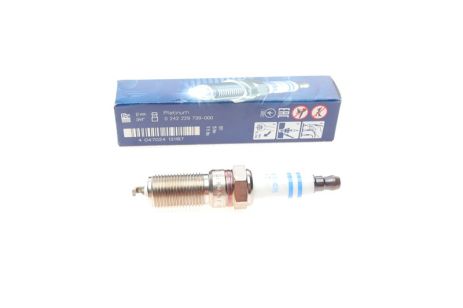 Свічка запалювання MAZDA (FAW), GMC ACADIA, CHEVROLET GRAND, BOSCH (0242229739)