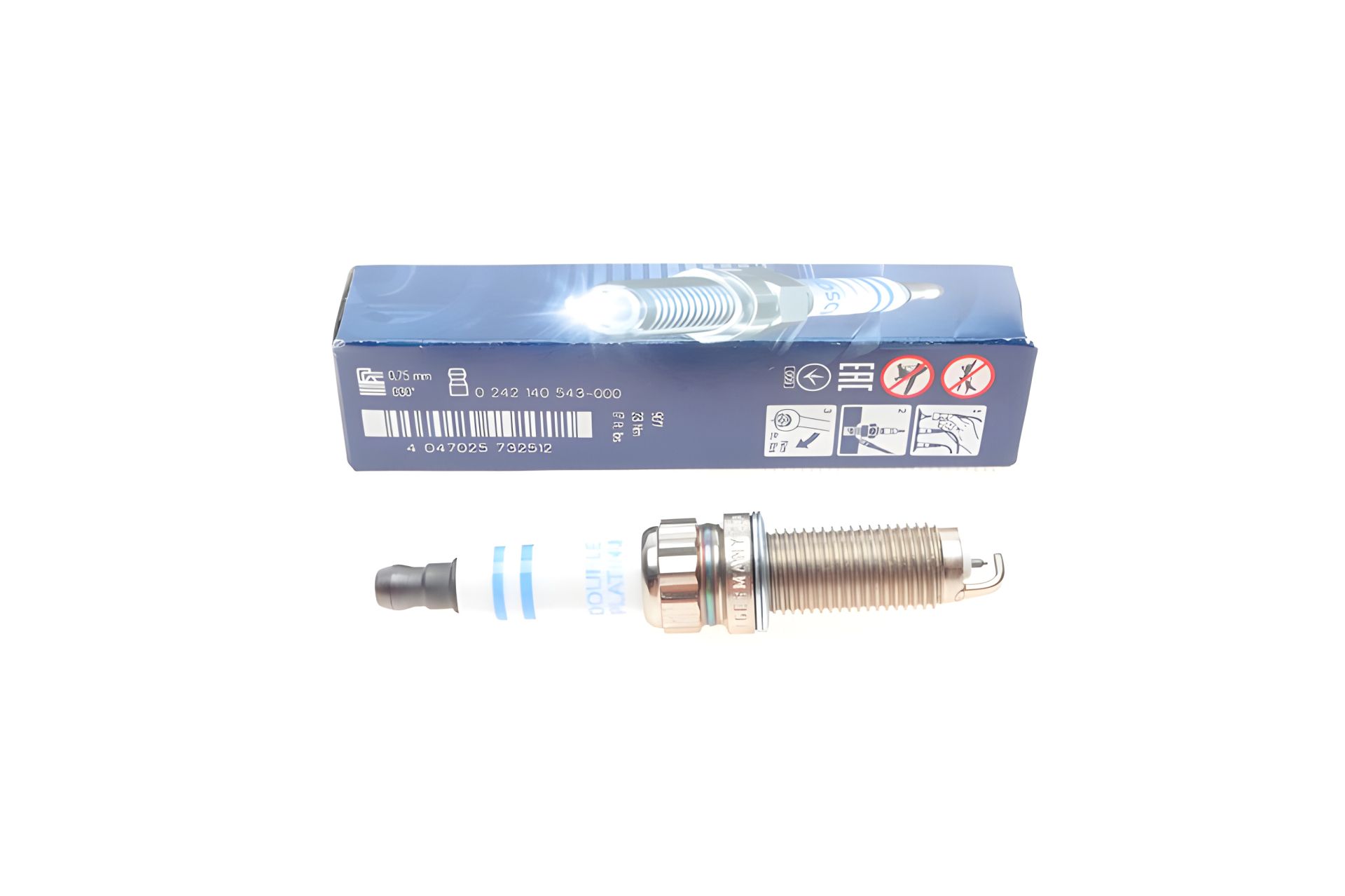 Свеча зажигания для PEUGEOT 308, CITROËN GRAND, CITROËN C4, BOSCH (0242140543) Свеча зажигания для PEUGEOT 308, CITROËN GRAND, CITROËN C4, BOSCH (0242140543)