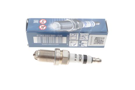 Запалювання свічка CHEVROLET LACETTI, DAEWOO BROUGHAM, OPEL ASTRA, BOSCH (0242222505)