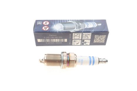 Свеча зажигания DAIHATSU XENIA, GLEAGLE GX2, ROEWE (SAIC), FR7DPP30T SINGLE PLATINUM BOSCH (0242236618)