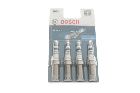 Свічка запалювання ZHONGHUA(BRILLIANCE) V5, KIA SORENTO, TOYOTA AYGO, BOSCH (0242232815)
