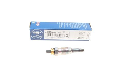 Свічка розжарювання MITSUBISHI CARISMA, NISSAN CEDRIC, RENAULT MEGANE, BOSCH (0250201050)