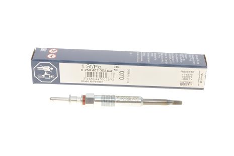 Свічка розжарювання BMW 1, BMW X6, BMW X5, GLP070 BOSCH (0250402002) - Система запалювання Свічка розжарювання BMW 1, BMW X6, BMW X5, GLP070 BOSCH (0250402002) - Система запалювання