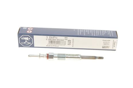 Свеча накаливания BMW 1, BMW X6, BMW X5, GLP070 BOSCH (0250402002)