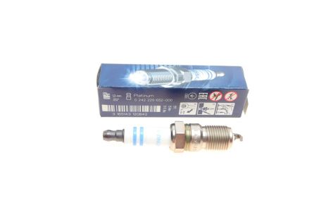Свічка запалювання FPV FALCON, MAZDA 5, FORD TRANSIT, HR8DPP15V PLATINUM, BOSCH (0242229652)