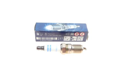 Свічка запалювання FPV FALCON, MAZDA 5, FORD TRANSIT, HR8DPP15V PLATINUM, BOSCH (0242229652)