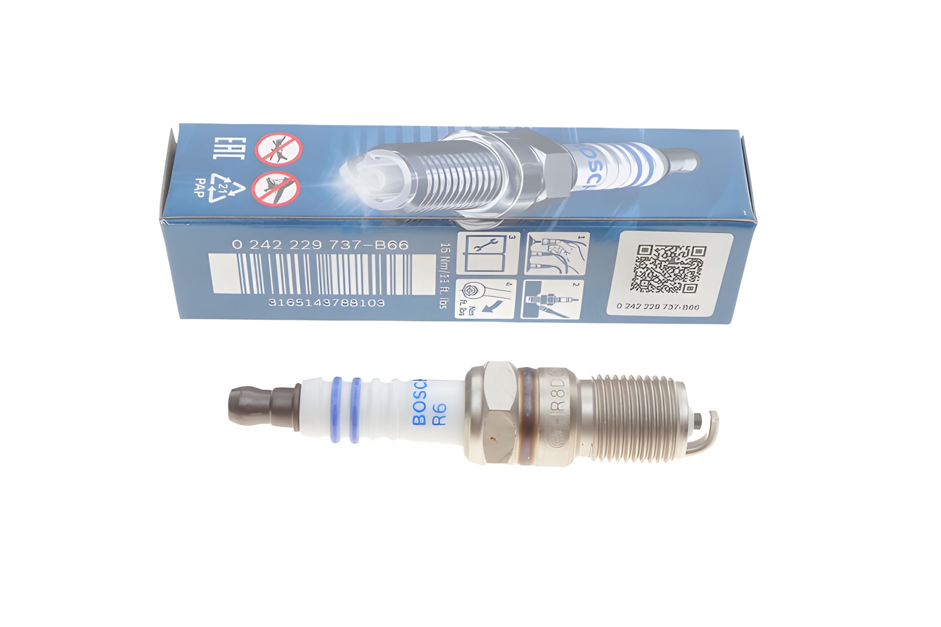 Запалювання свічка BOSCH CHEVROLET S10, FORD FUSION, HSV XU6 (0242229737) Запалювання свічка BOSCH CHEVROLET S10, FORD FUSION, HSV XU6 (0242229737)