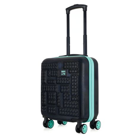 Детский чемодан Semi Line 16" (XS) Черный/Синий (T5889-1)