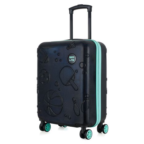 Дитяча валіза Semi Line 20" (S) Black/Blue (T5889-2) Дитяча валіза Semi Line 20" (S) Black/Blue (T5889-2)
