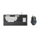 Клавіатура та миша XO KB-06 mixed color luminous mechanical Білий мікс