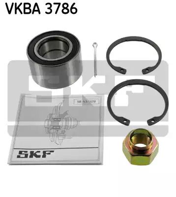 Комплект подшипника ступицы CHEVROLET AVEO, DAEWOO KALOS, DAEWOO LANOS, SKF (VKBA3786)