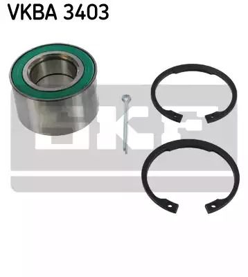 Комплект подшипника ступицы VKBA3403 OPEL