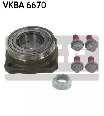 Комплект підшипника маточини BMW 6, BMW 5, BMW 7, SKF (VKBA6670)