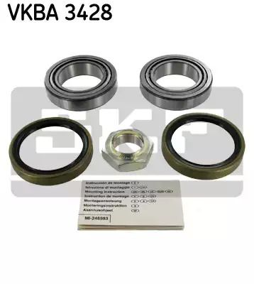 Комплект подшипника ступицы PEUGEOT BOXER, FIAT DUCATO, CITROËN JUMPER, SKF (VKBA3428)