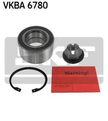 Комплект підшипника маточини FORD (CHANGAN), FORD C-MAX, FORD GRAND, SKF (VKBA6780)