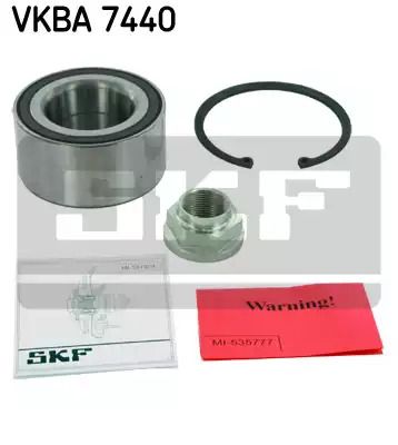 Комплект підшипника маточини HONDA HR-V, HONDA CR-V, HONDA CIVIC, SKF (VKBA7440)