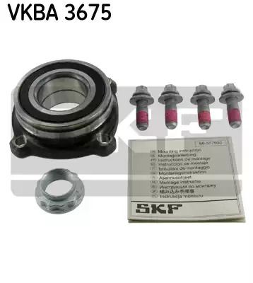 Комплект підшипника маточини BMW 7, BMW 6, BMW 5, SKF (VKBA3675)