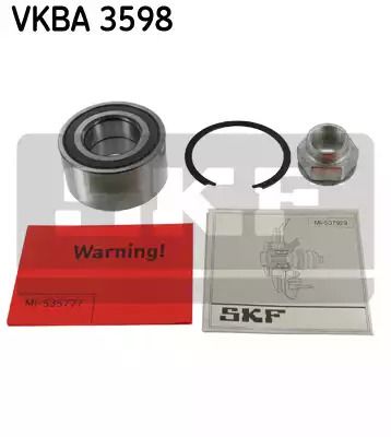 Комплект підшипника маточини OPEL COMBO, LANCIA DELTA, FIAT TIPO, SKF (VKBA3598)