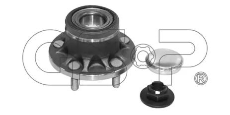 Комплект подшипника ступицы FORD TRANSIT, FORD TOURNEO, GSP (9237016K)