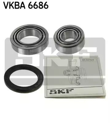Комплект підшипника маточини MERCEDES-BENZ SPRINTER, MERCEDES-BENZ VARIO, SKF (VKBA6686)