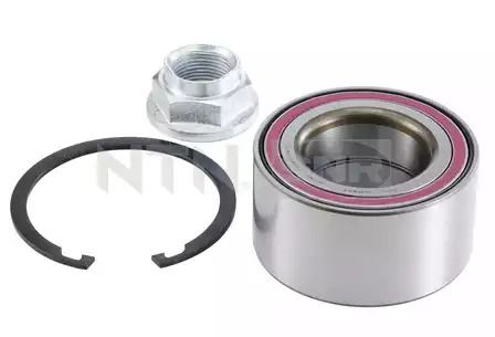 Комплект підшипника маточини MAZDA 2, FORD FIESTA, FORD ECOSPORT, NTN-SNR (R17044)