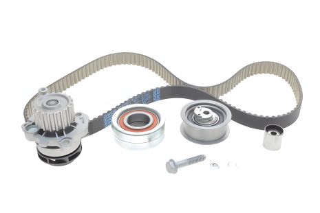 Помпа та комплект ременя ГРМ для SKODA OCTAVIA, AUDI A3, DAYCO (KTBWP4290)