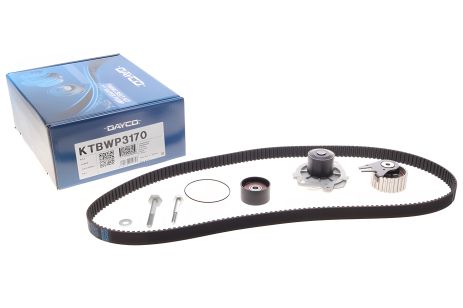 Помпа и комплект ремня ГРМ для LANCIA MUSA, FIAT BRAVO, DAYCO (KTBWP3170)