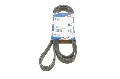 Поликлиновый ремень VOLVO XC90, BOSCH (1987946208) Поликлиновый ремень VOLVO XC90, BOSCH (1987946208)