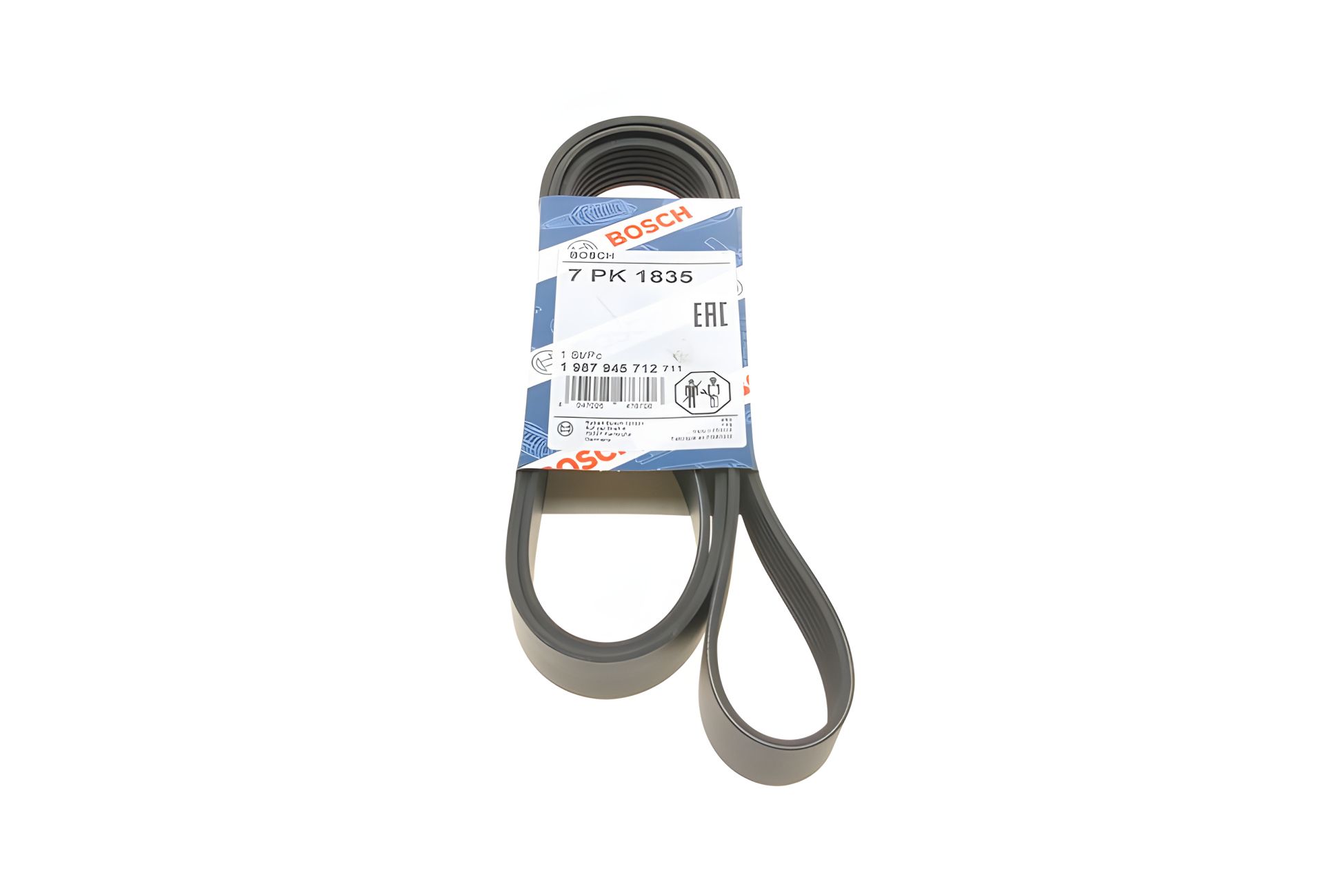 Поликлиновый ремень SUBARU FORESTER, NISSAN INTERSTAR, BOSCH (1987945712) Поликлиновый ремень SUBARU FORESTER, NISSAN INTERSTAR, BOSCH (1987945712)