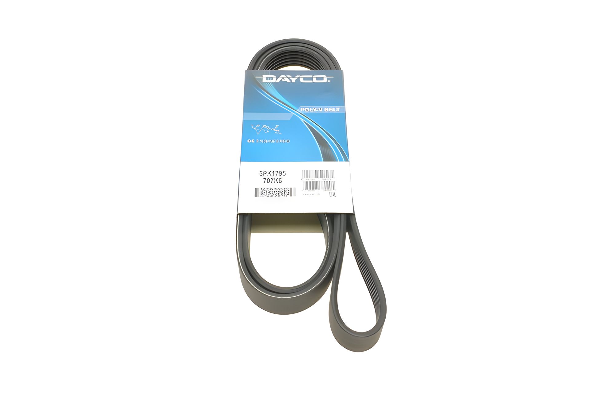 Полікліновий ремінь для SUZUKI KIZASHI, NISSAN INTERSTAR від DAYCO (6PK1795) Полікліновий ремінь для SUZUKI KIZASHI, NISSAN INTERSTAR від DAYCO (6PK1795)