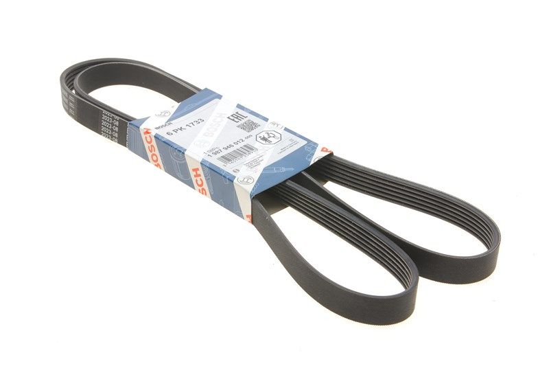 Поликлиновый ремень SEAT TOLEDO, SKODA RAPID, BOSCH (1987946012) Поликлиновый ремень SEAT TOLEDO, SKODA RAPID, BOSCH (1987946012)