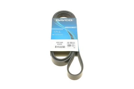 Поликлиновый ремень RENAULT CLIO, SKODA OCTAVIA, DAYCO (6PK1660)