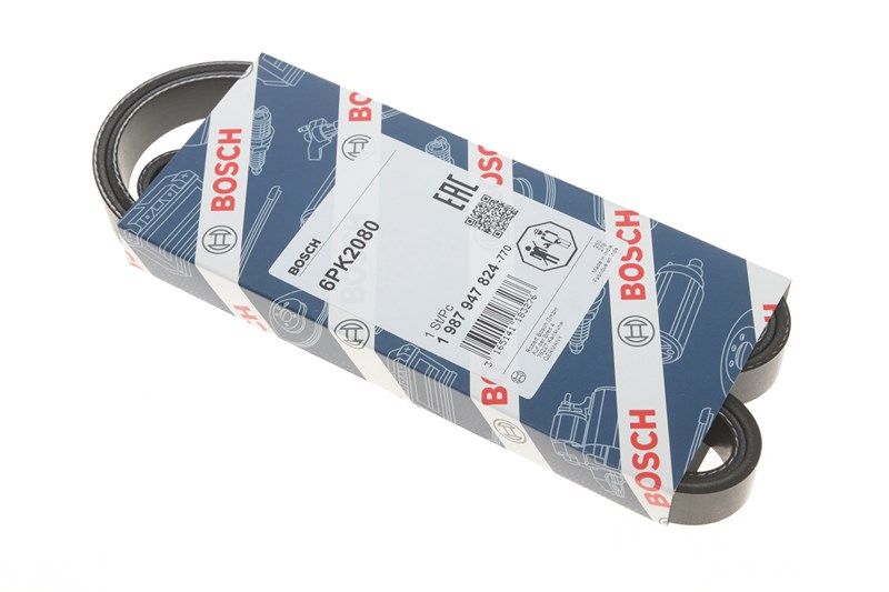 Поликлиновый ремень OPEL COMMODORE, BOSCH (1987947824) Поликлиновый ремень OPEL COMMODORE, BOSCH (1987947824)