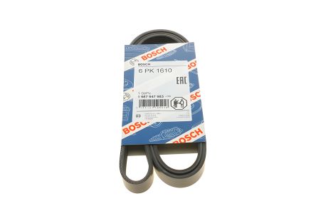 Поликлиновый ремень SKODA SUPERB, AUDI TT, BOSCH (1987947983) Поликлиновый ремень SKODA SUPERB, AUDI TT, BOSCH (1987947983)
