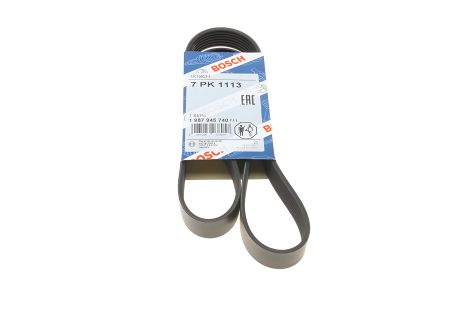 Полікліновий ремінь VIVARO VAUXHALL, OPEL VIVARO, BOSCH (1987945740)